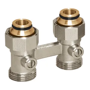 Узел для нижнего подключения радиаторов Vekotrim.by Ду 15x3/4 евроконус прямой BY-0566-50.000 thumbnail